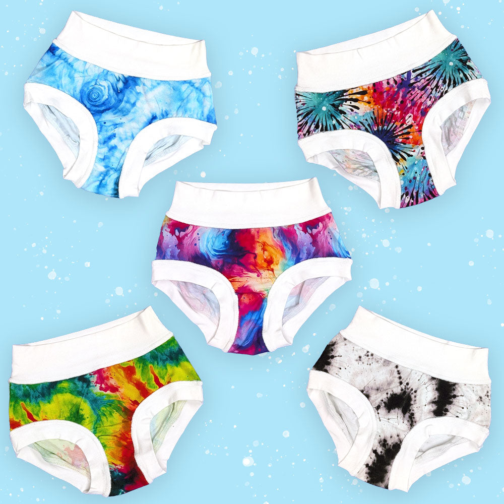 Sensory friendly kids' underwear briefs - no inside seams