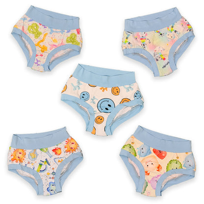 wunderundies briefs - showing all 5 designs from the second season on wunderundies